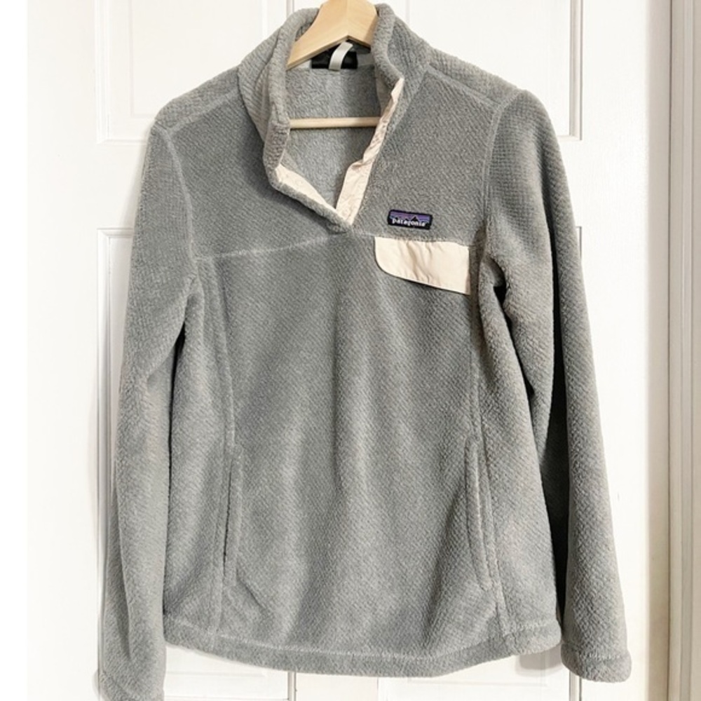 Patagonia Women's Re-Tool Snap-T Pullover Fleece Top Sz M
